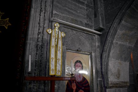 Interiors views of the Monastery of Saint Matthew 02