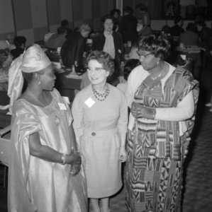 Internationaal Congres van Sociaal Democratische Vrouwen in Minervapaviljoen te , Bestanddeelnr 915-5008