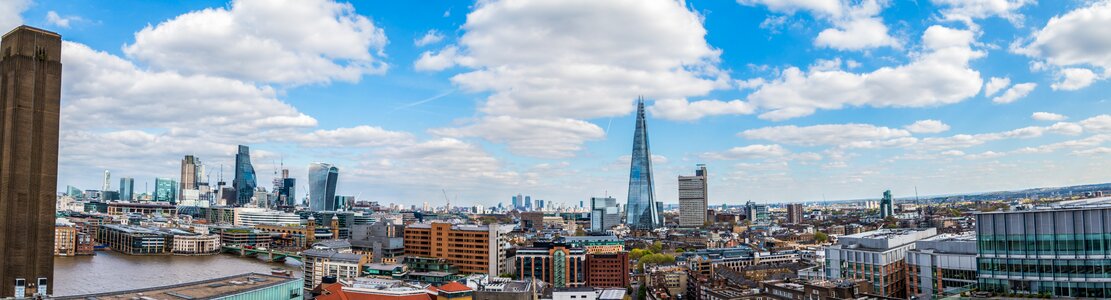 Tate modern view panorama photo