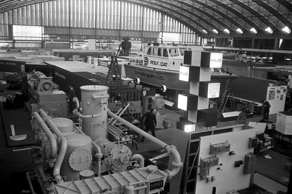 Internationale scheepsbouwtentoonstelling Europort 1971, Amsterdam, nr 10a over, Bestanddeelnr 925-1180