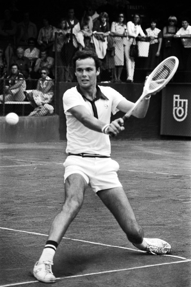 Internationale Tenniskampioenschap Melkhuisje (finale), Taroczy in aktie en tege, Bestanddeelnr 928-6972
