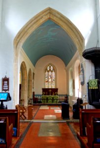 Interior - Saint Mary's Church, Stowe - Buckinghamshire, England - DSC07261