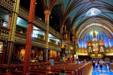 Interior - Notre-Dame de Montréal Basilica - Montreal, Canada - DSC08510 photo