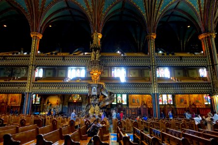 Interior - Notre-Dame de Montréal Basilica - Montreal, Canada - DSC08552 photo