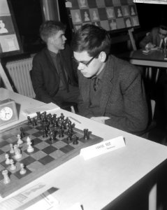 Internationaal Jeugd Schaaktoernooi te Groningen, Hans Ree (Nederland), Bestanddeelnr 918-6104