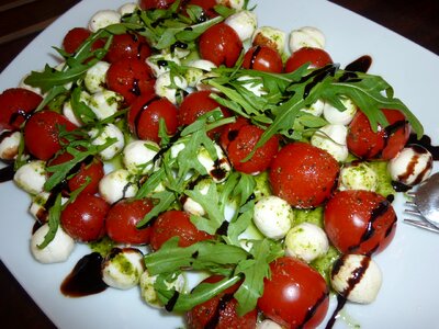 Italian tomatoes mozzarella