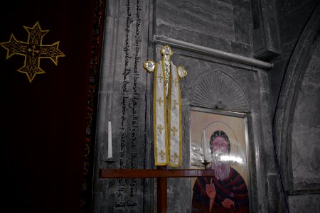 Interiors views of the Monastery of Saint Matthew 01