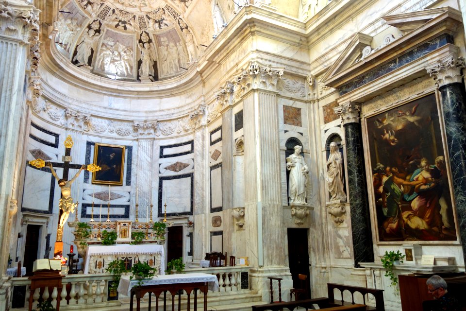 Interior - San Pietro in Banchi (Genoa) - DSC01243