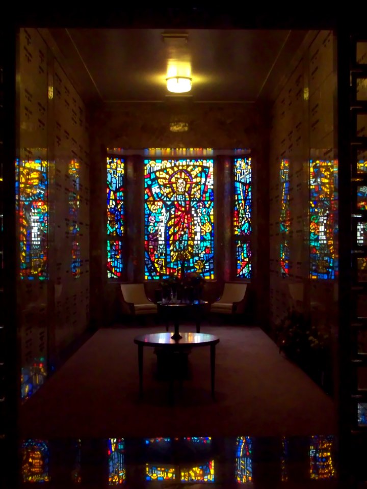 Interior, Allegheny Cemetery Mausoleum, 2015-10-02, 01