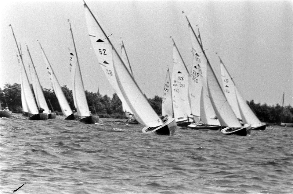 Internationale Kaagweek (zeilen) op Kagerplassen, Bestanddeelnr 923-6617
