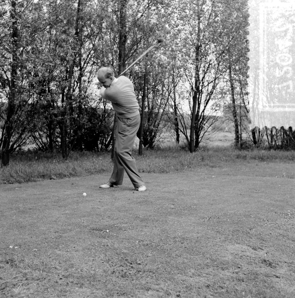 Internationaal golfkampioenschap, J.F. Dudok van Heel, Bestanddeelnr 907-2047