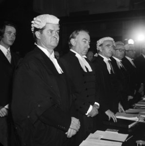 Internationaal gerechtshof te Den Haag houdt hoorzitting ivm Australische kla, Bestanddeelnr 926-4255