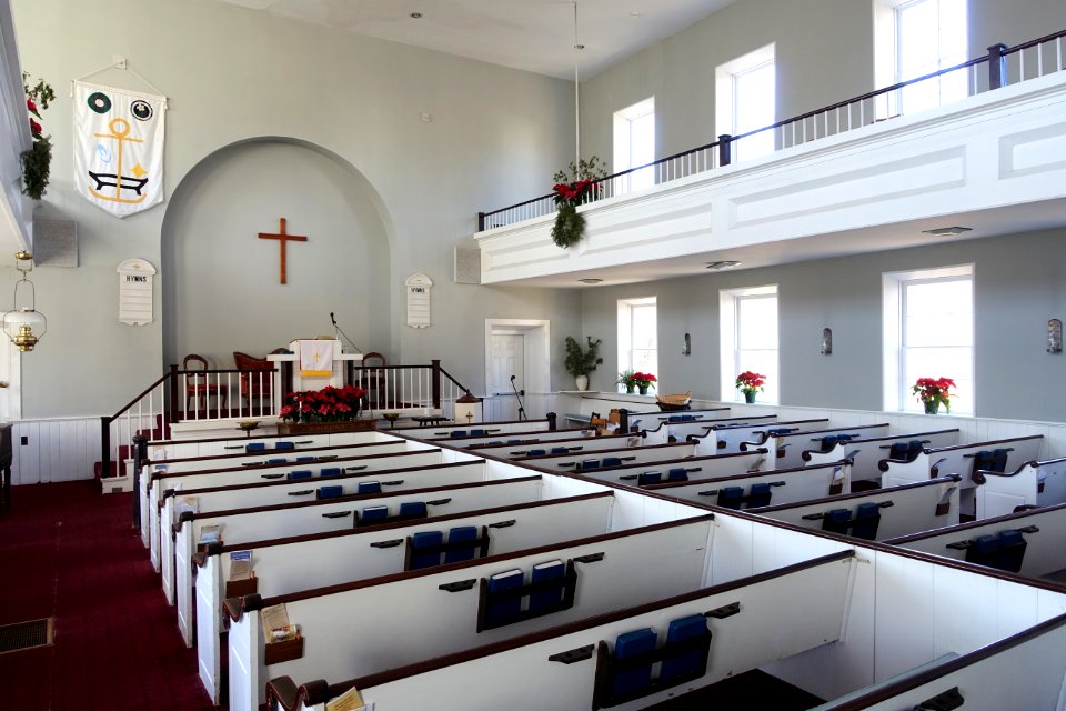 Interior - St. Peter's Presbyterian Church - Austerlitz, New York - DSC07636