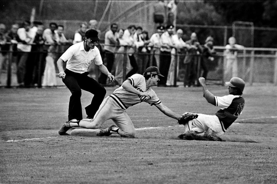 Internationale Haarlemse Honkbalzesdaagse Nederland tegen The Aztecs 4-2 3e ho, Bestanddeelnr 930-3859