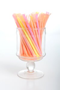 Tasty lolly jar candy bar photo