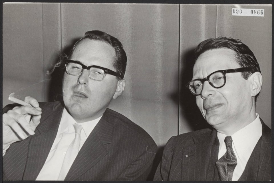 Internationale organisaties, ministers, Andriessen JE, Marjolin R, Bestanddeelnr 090-0866