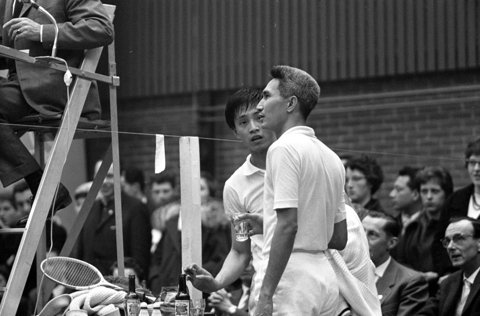 Internationale Badmintonkampioenschappen Haarlem in nieuw Duinwijck hal Sonne, Bestanddeelnr 913-5109