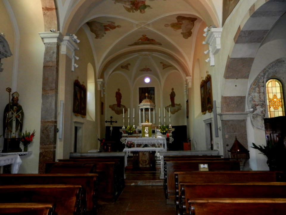 Interno San Biagio Favrio (Fiavè) 1