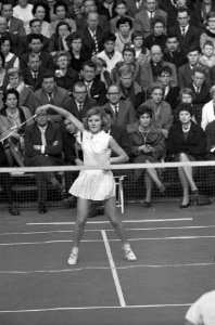 Internationale Badmintonkampioenschappen Haarlem in nieuw Duinwijck hal Dahl , Bestanddeelnr 913-5118