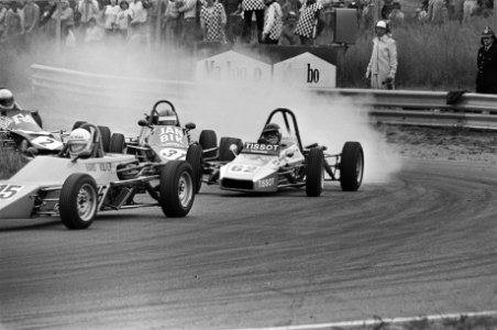 Internationale autoraces Zandvoort formule Ford 1600 in actie, Bestanddeelnr 929-2714