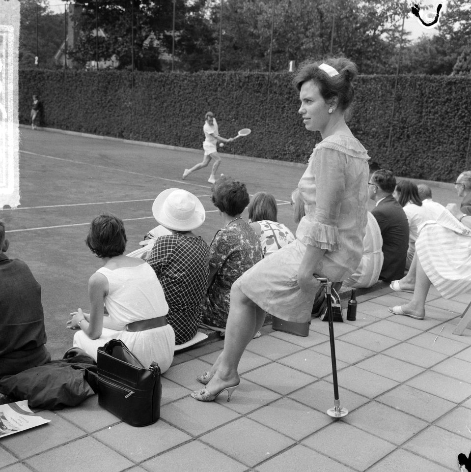 Internationale Nederlandse tenniskampioenschappen 1964 te Hilversum, Erik Dillen, Bestanddeelnr 916-6588