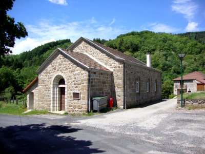 Intres (Ardêche, Fr) le temple