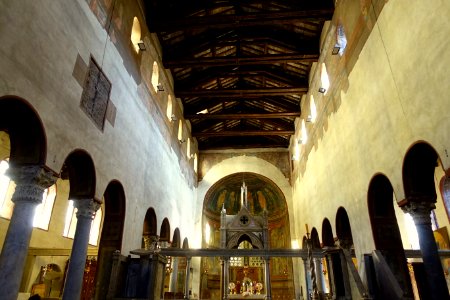 Interior - Santa Maria in Cosmedin - Rome, Italy - DSC00544 photo