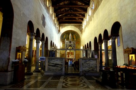 Interior - Santa Maria in Cosmedin - Rome, Italy - DSC00539 photo