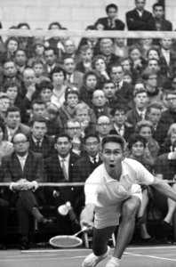 Internationale Badmintonkampioenschappen Haarlem in nieuw Duinwijck hal Sonne, Bestanddeelnr 913-5116