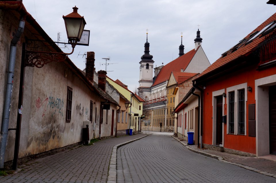 Invalidská street, Trnava, Slovakia