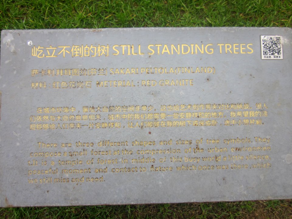 Introduction of Still Standing Trees by Sakari Peltola