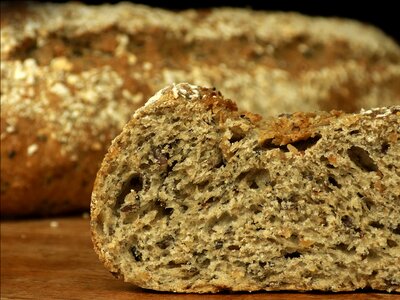 Bakery artisan bread integral photo