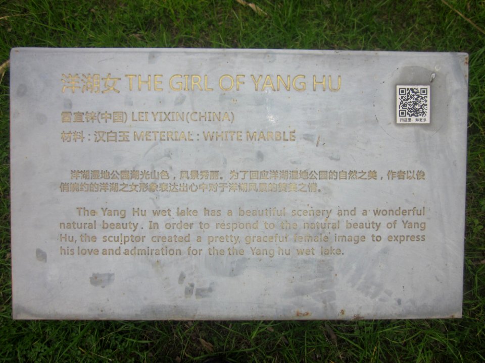 Introduction of the Girl of Lake Yang by Lei Yixin