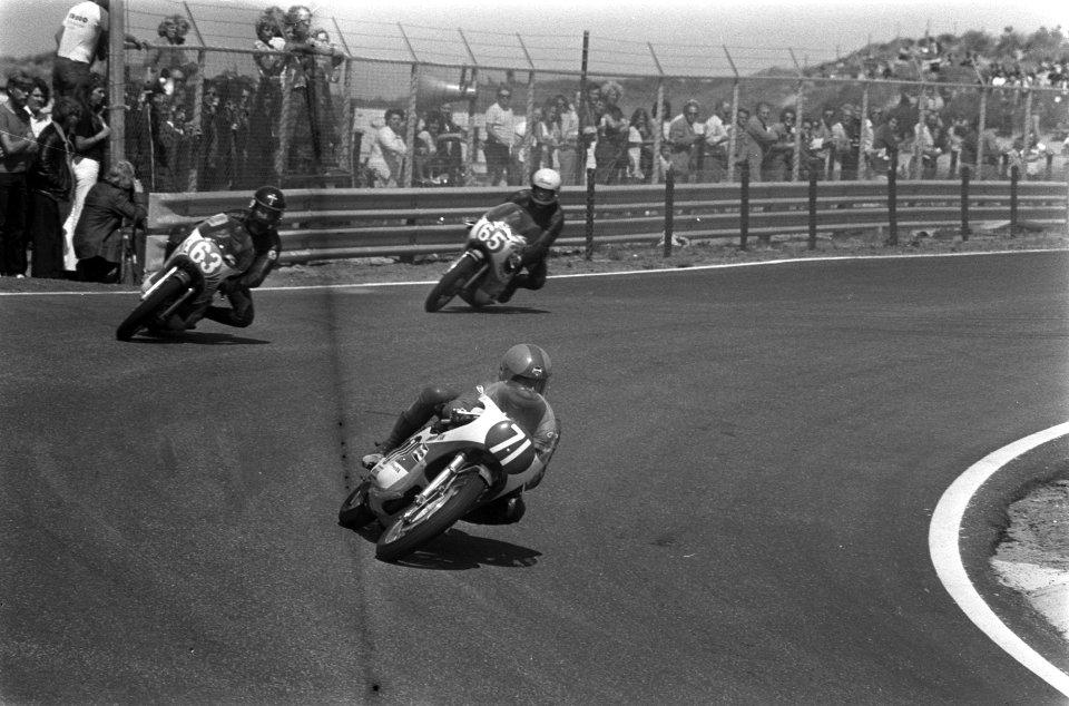 Internationale Motorraces op vernieuwd circuit van Zandvoort, de Fin Lansivuori,, Bestanddeelnr 926-5348