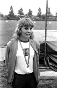Internationale atletiekwedstrijden in Ookmeer, Amsterdam, Bestanddeelnr 922-4584
