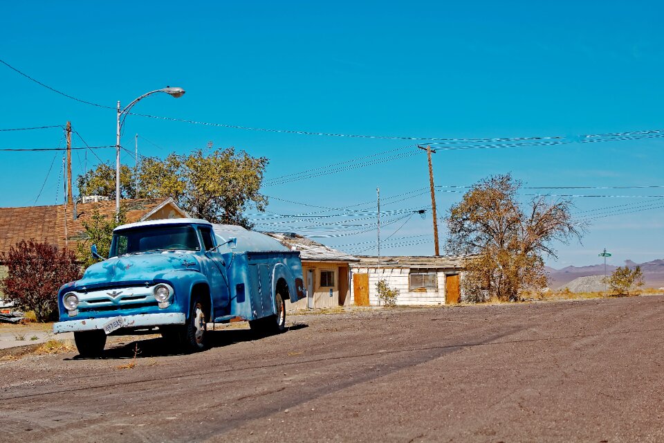 Desert america abandoned