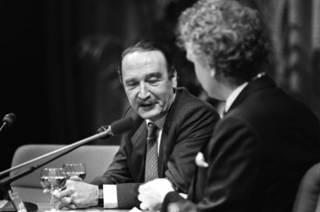 Ir. L.W. Lievense tijdens de ONRI-middag. Lievense is directeur van het Raadgev…, Bestanddeelnr 933-5867