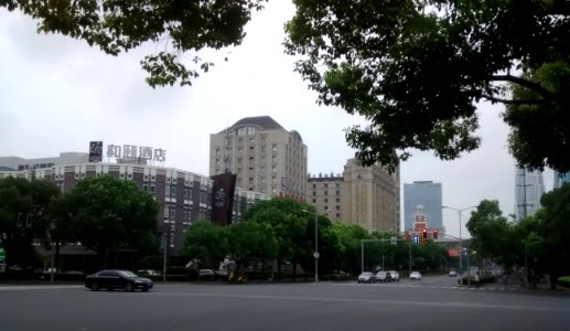 Intersection in Pudong