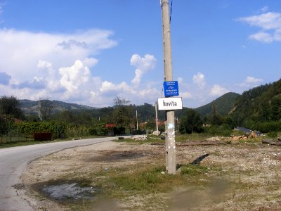 Intrarea în satul Ilovița, com. Ilovița, jud. Mehedinți (3)