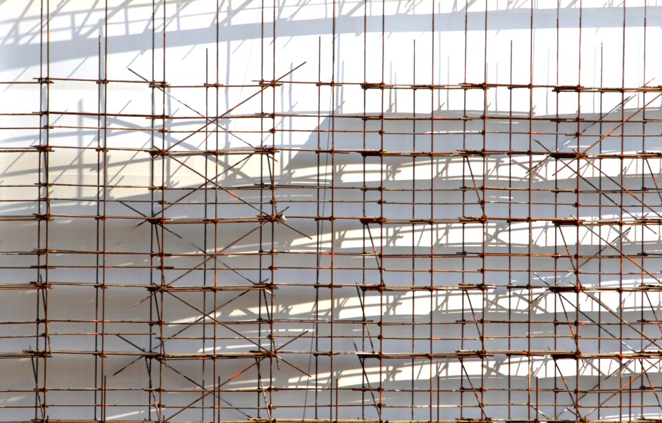 Work scaffolding shading