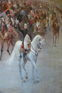 Intocht van Napoleon in Parijs (detail)