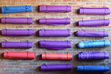Yoga wall relaxation