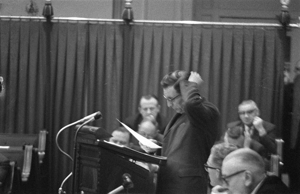 Interpellatie van Suurhoff over de onrust in de Metaalnijverheid, Suurhoff tijde, Bestanddeelnr 911-8749