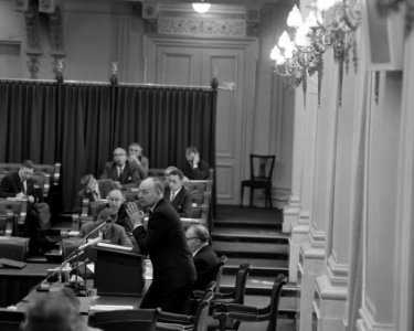Interpellatie Tweede Kamer over Vietnam, voor de interpellatie, minister Vondeli, Bestanddeelnr 917-9652
