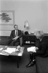 Interview Jhr. Bodaer , opdracht Telegraaf, Bestanddeelnr 921-9380