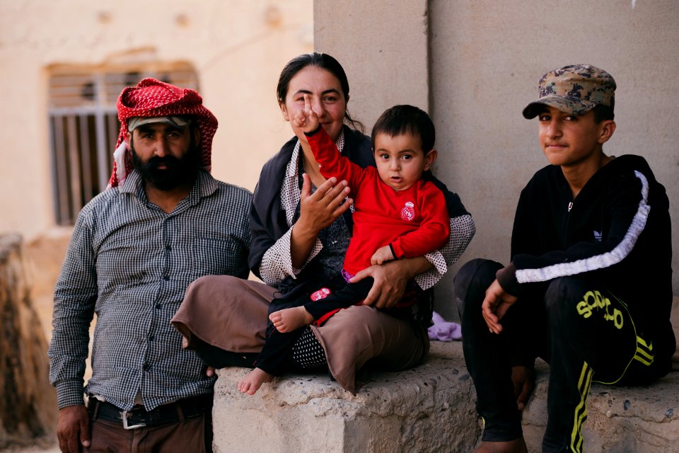 Interview with an Ezidi family in their village of Solagh in Sinjar District, after its decimation by the Islamic State 07