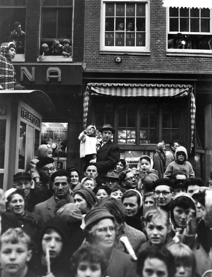 Intocht van Sint Nicolaas te Amsterdam, intocht Sint Nicolaas, Bestanddeelnr 909-9917
