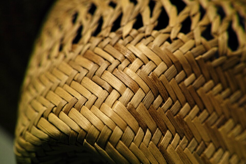 Texture straw hat braid