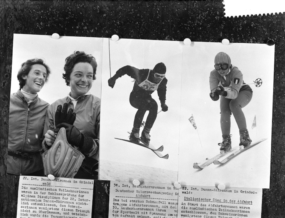 Internationaal skikampioenschap dames in Grindelwald Zwitserland, Bestanddeelnr 910-9333