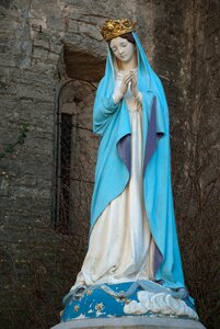 Statue virgin mary sainte